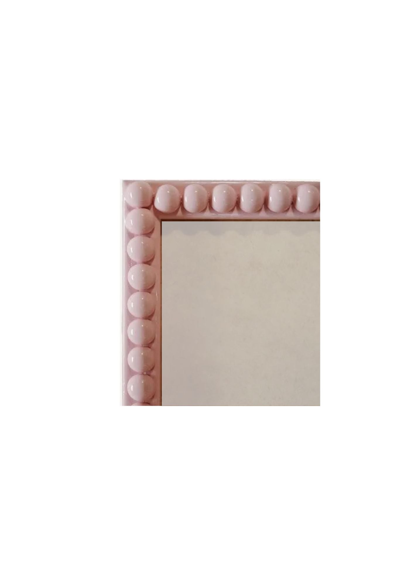 Dusty Rose Lacquered Bobbin Frame