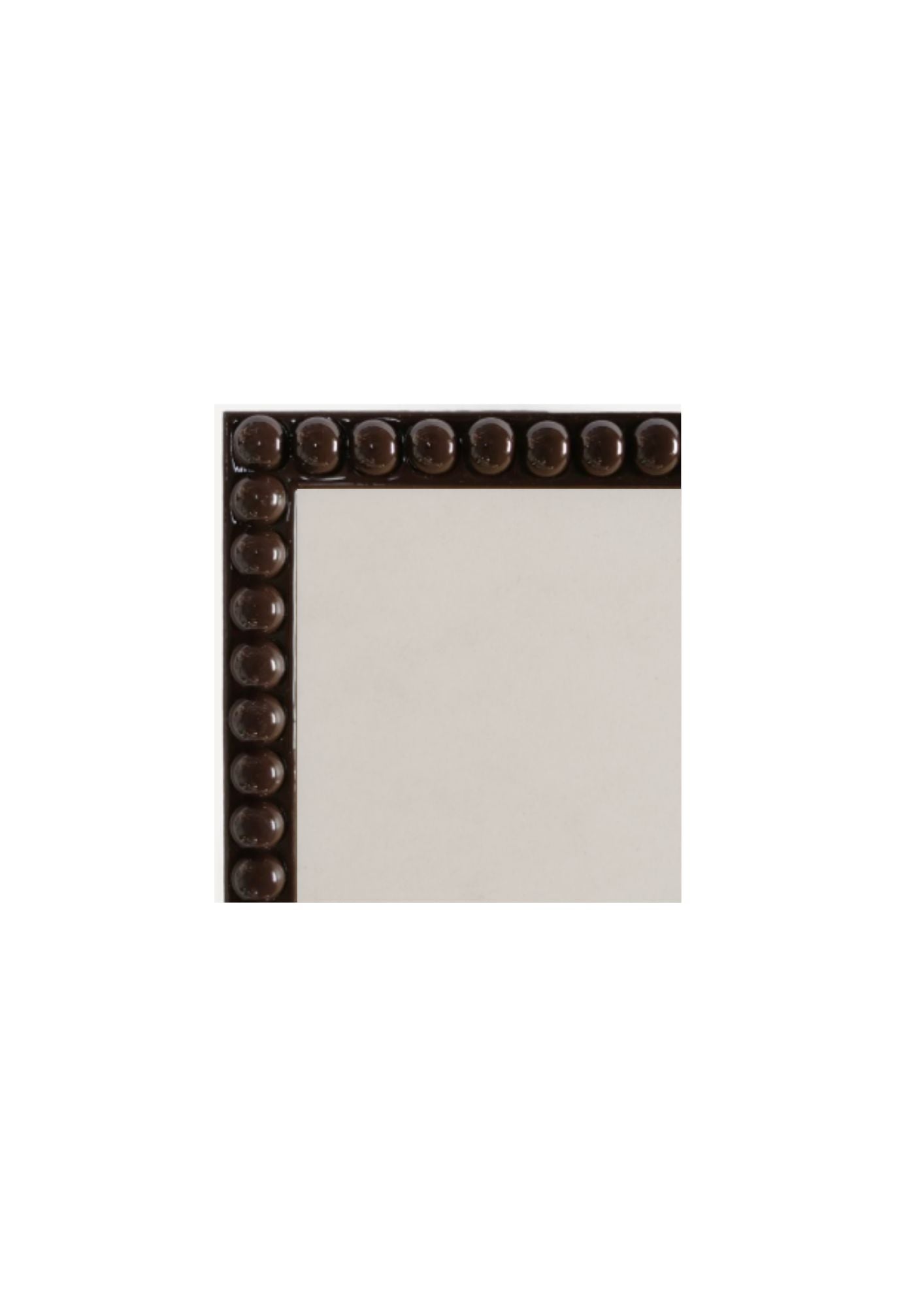 Deep Brown Lacquered Bobbin Frame