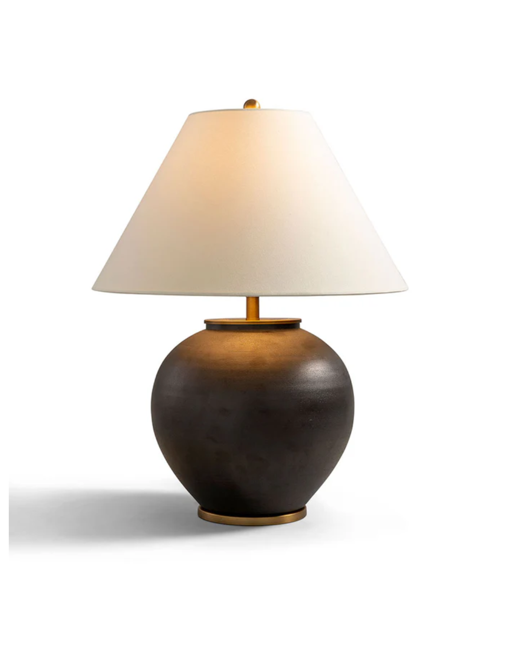 Glenn Charcoal Jug Lamp