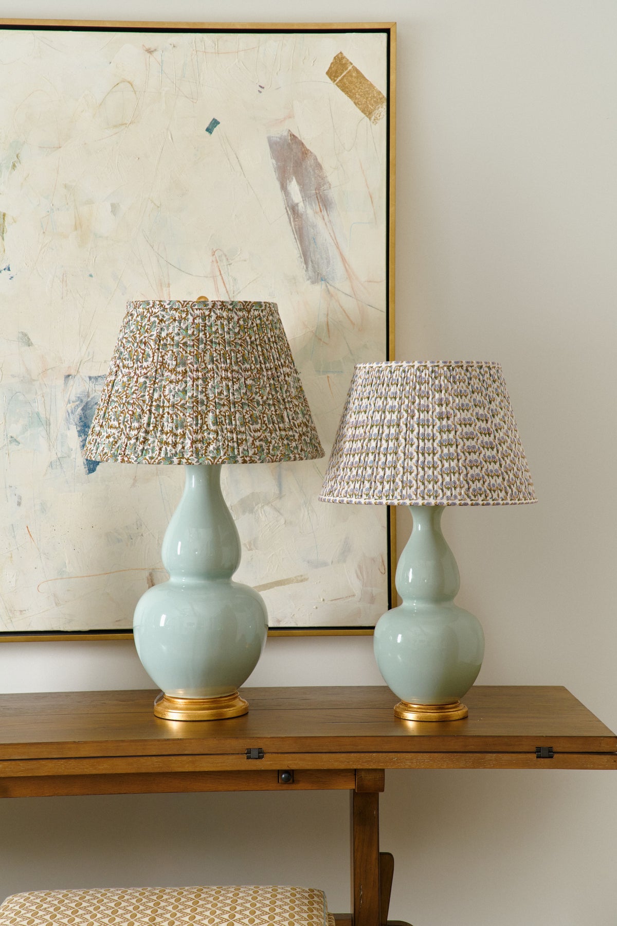 Liv Ceramic Medium Table Lamp in Sky
