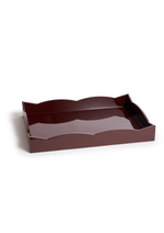 Large Scalloped Tray in Buccaneer