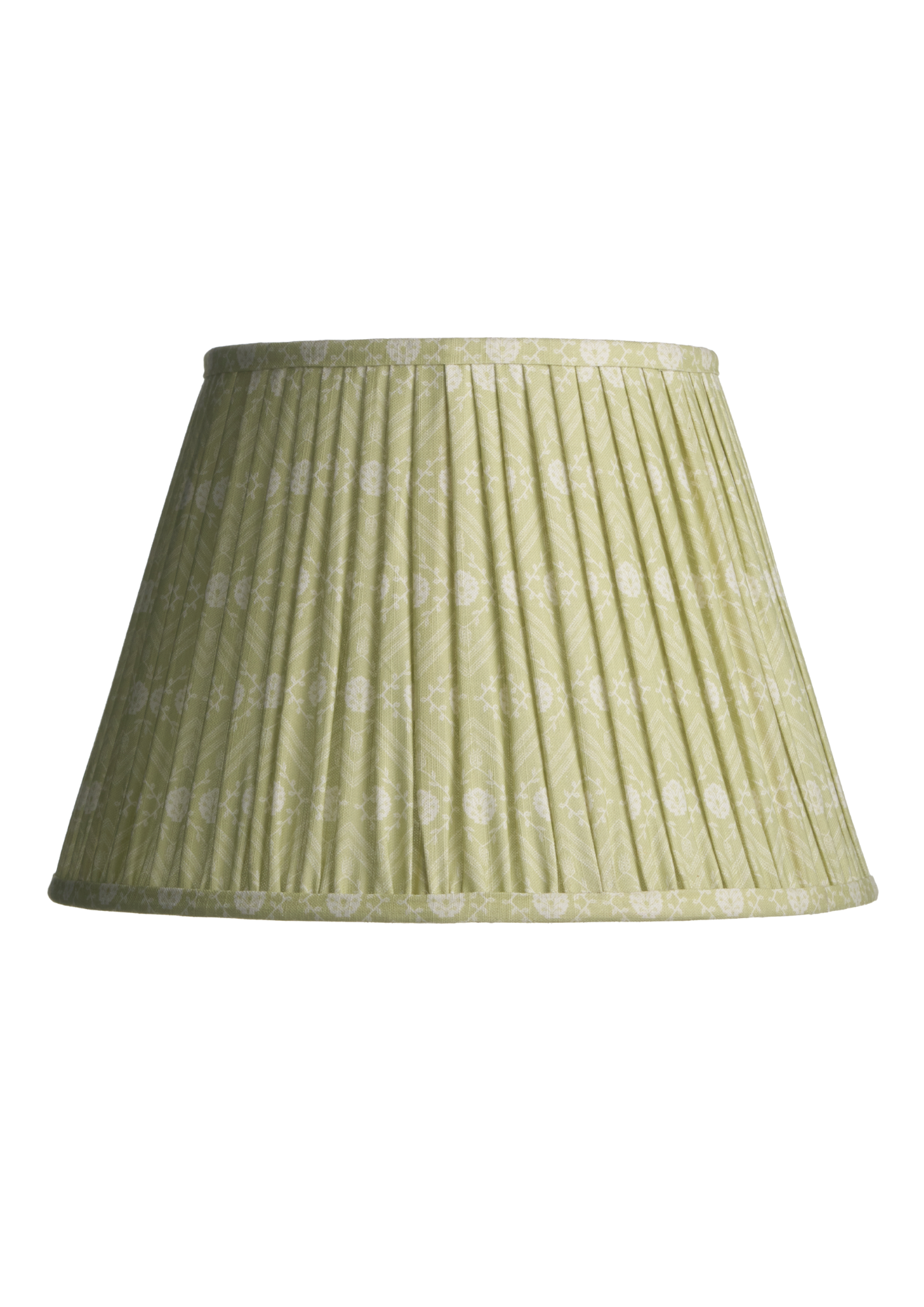 Gathered Tulipiere Lampshade - Pear