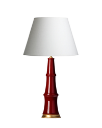 Colette Ribbed Lamp in Russet