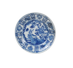6" Blue and White Plate
