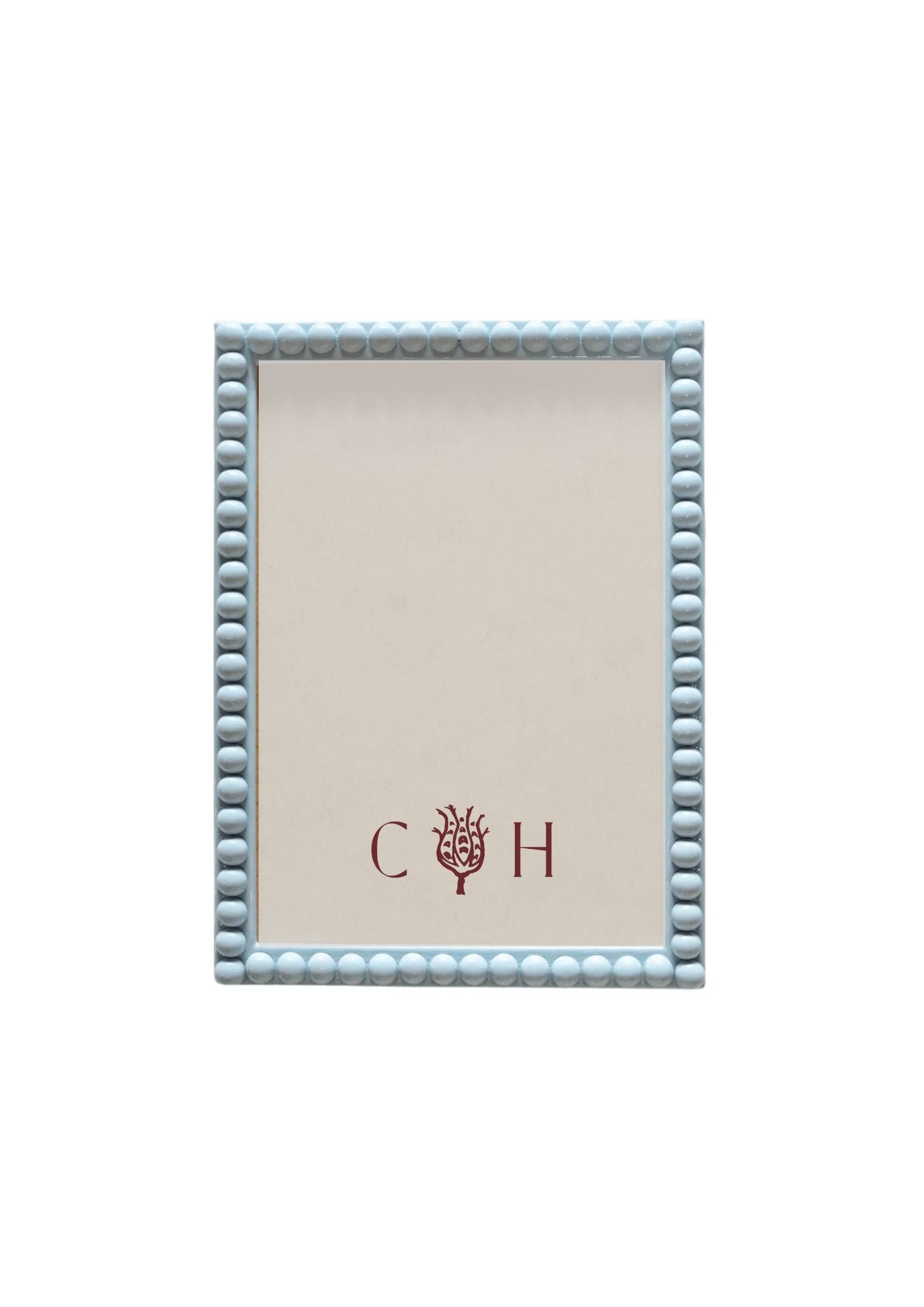 Powder Blue Lacquered Bobbin Frame