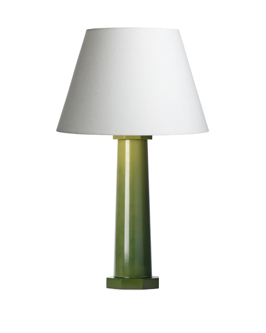 Betsy Column Lamp in Green Ombre