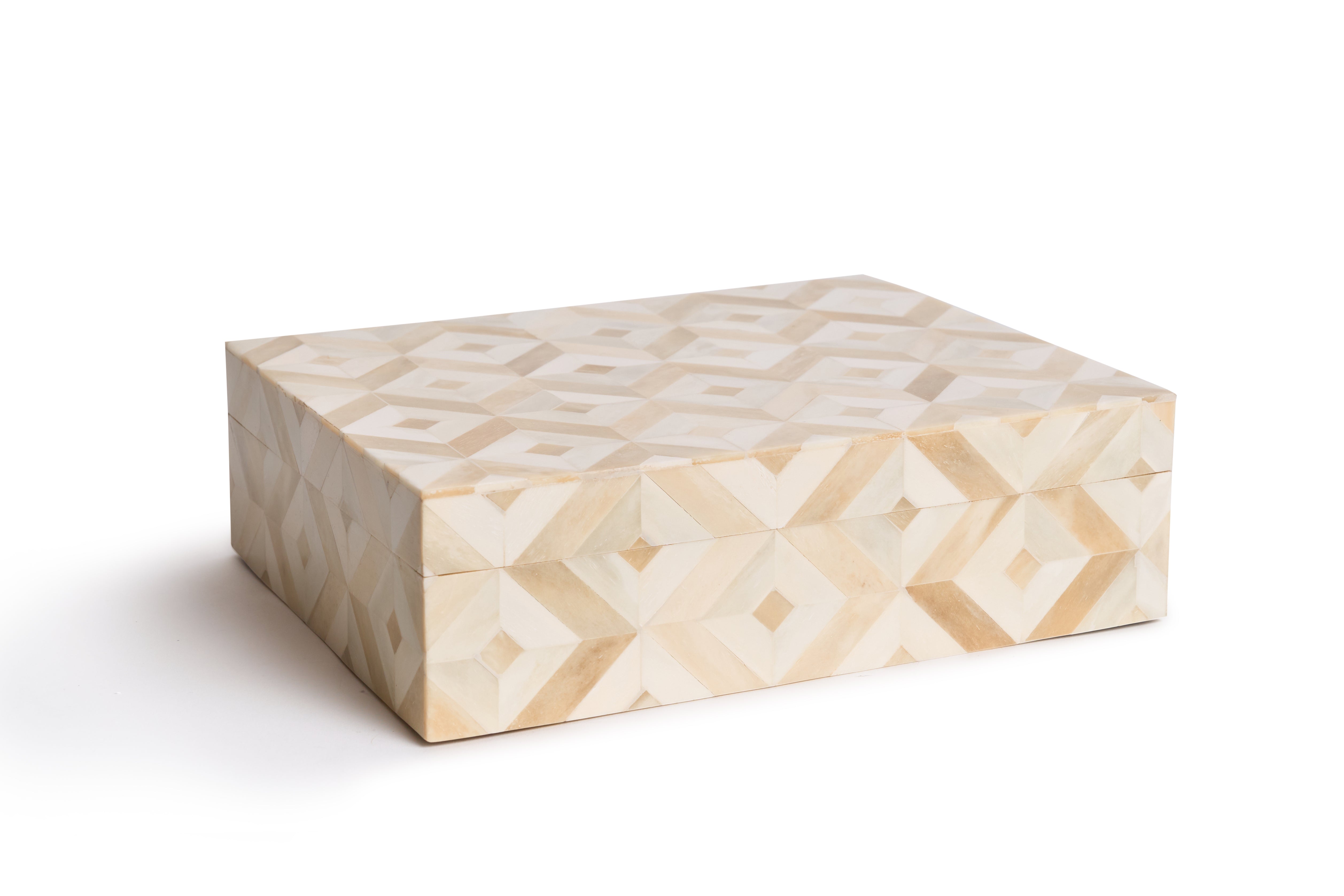 White and Ivory Bone Box