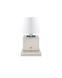 Crosby Mini Table Lamp in Polished Nickel