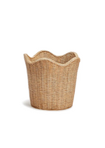 Basket Weave Scalloped Cachepot