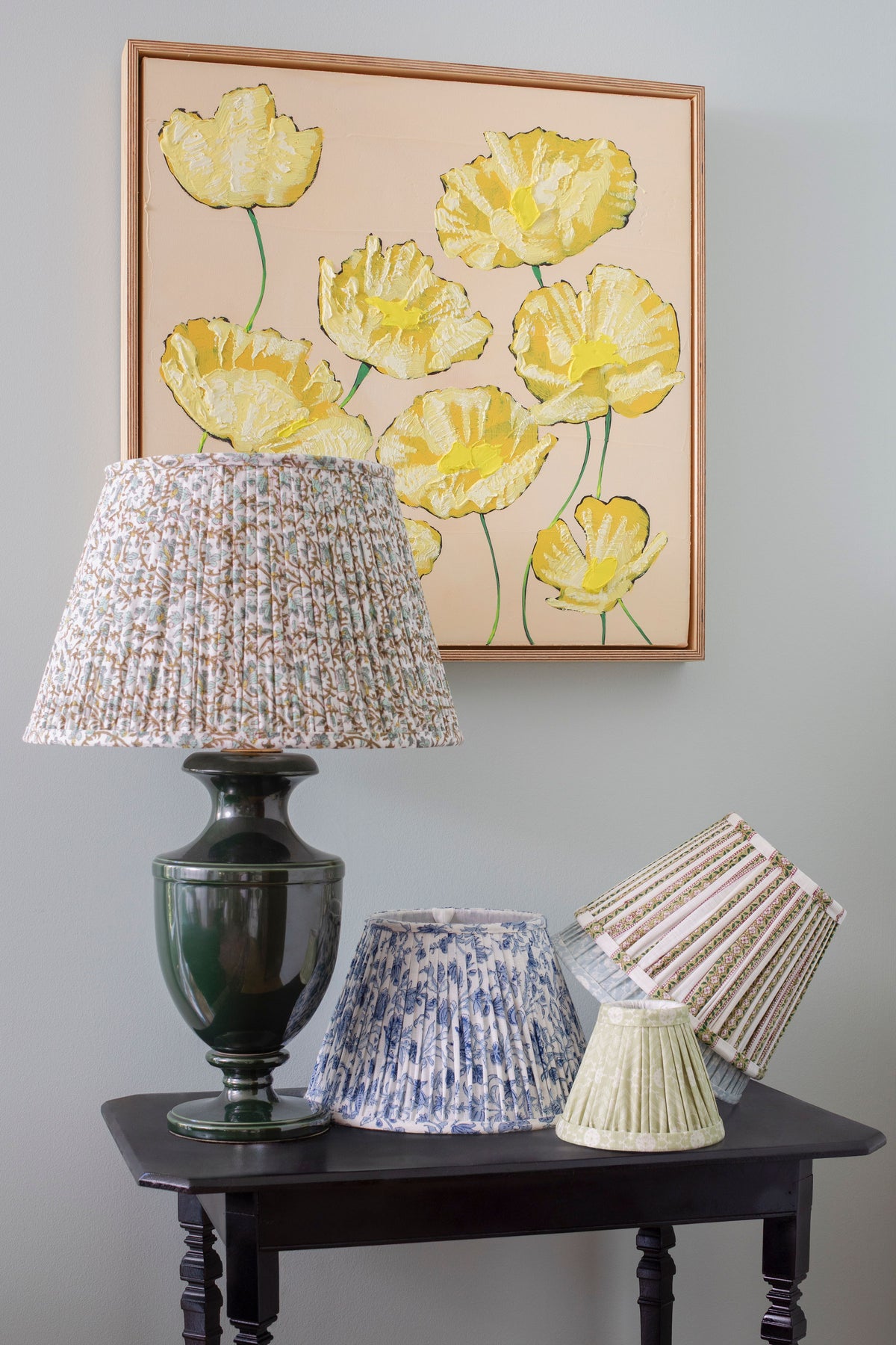 Margeaux Urn Lamp in Forest
