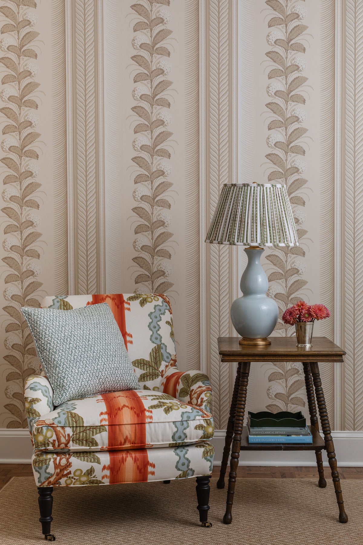 Liv Ceramic Medium Table Lamp in Sky