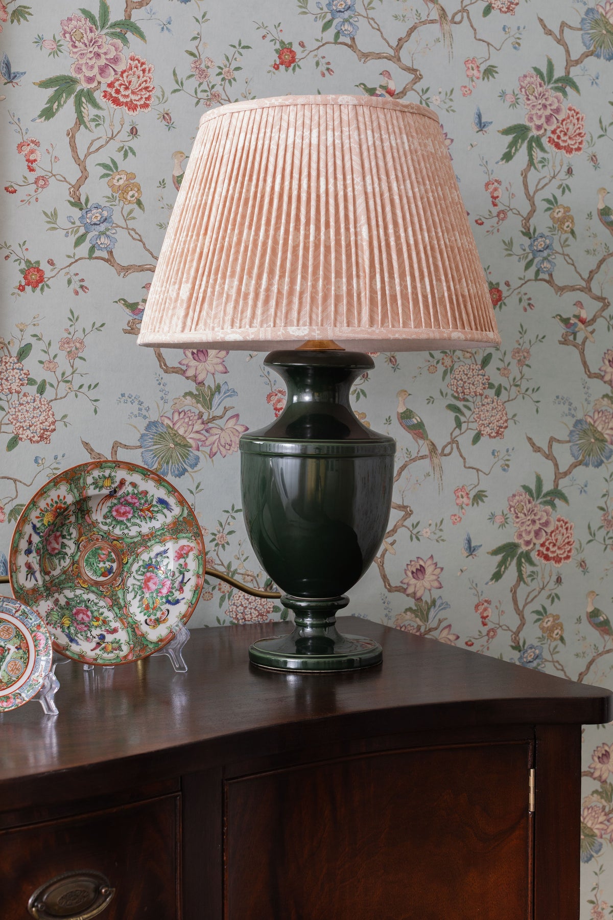Margeaux Urn Lamp in Forest
